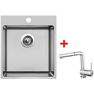 Sinks Blocker 450 + Mix 3 P - Kitchen Sink and Tap Set