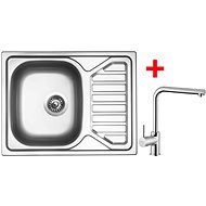 Sinks Okio 650 + Elka - Kitchen Sink and Tap Set