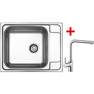 Sinks Grand 630 + Elka - Kitchen Sink and Tap Set