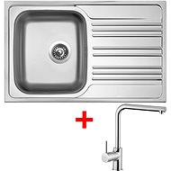 Sinks Star 780 + Elka - Kitchen Sink and Tap Set