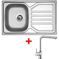 Sinks Okio 800 + Elka - Kitchen Sink and Tap Set