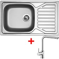 Sinks Okio 860 XXL + Elka - Kitchen Sink and Tap Set