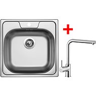 Sinks Classic 480 + Elka - Kitchen Sink and Tap Set