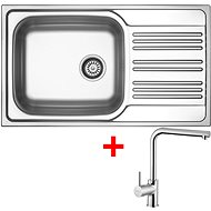 Sinks Star 860 XXL + Elka - Kitchen Sink and Tap Set
