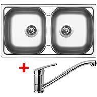 Sinks Okio 780 Duo + Pronto - Kitchen Sink and Tap Set