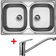 Sinks Classic 800 Duo + Pronto - Kitchen Sink and Tap Set