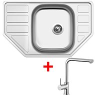 Sinks Corno 770 + Elka - Kitchen Sink and Tap Set