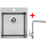 Sinks Blocker 450 + Elka - Kitchen Sink and Tap Set