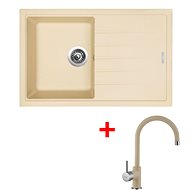 Sinks Best 780 Sahara + Vitalia GR - Kitchen Sink and Tap Set