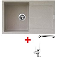Sinks Ultima 790 Avena + Elka - Kitchen Sink and Tap Set