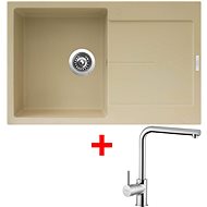 Sinks Ultima 790 Sahara + Elka - Kitchen Sink and Tap Set