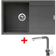 Sinks Ultima 790 Titanium + Mix 3 P GR - Kitchen Sink and Tap Set