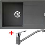 Sinks Ultima 790 Titanium + Pronto GR - Kitchen Sink and Tap Set