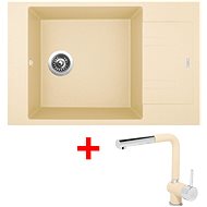 Sinks Vario 780 Sahara + Mix 3 P GR - Kitchen Sink and Tap Set