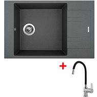Sinks Vario 780 Titanium + Flexia - Kitchen Sink and Tap Set