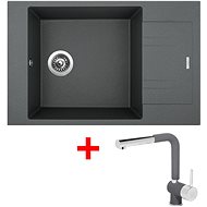 Sinks Vario 780 Titanium + Mix 3 P GR - Kitchen Sink and Tap Set