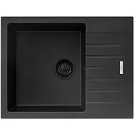 Perfecto 650 BL Pureblack Sinks - Granite Sink