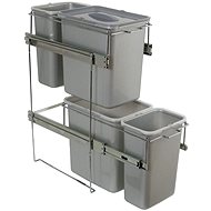 SINKS ECOMEDIA TANDEM 30 2x8 l + 2x16 l - Rubbish Bin