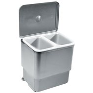 SINKS SESAMO 45 2x8 l - Rubbish Bin