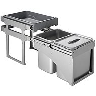 SINKS TANK FRONT 40, 2x 8l + 1x 16l - Rubbish Bin