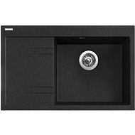 Sinks RIM 780 P Granblack right - Granite Sink