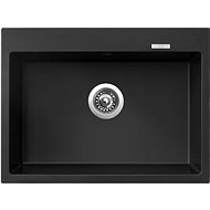 Sinks MAXIMO 680 Pureblack - Granite Sink