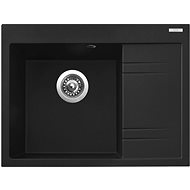 Sinks RIM 650 L Metalblack left - Granite Sink