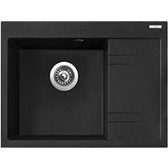 Sinks RIM 650 L Granblack left - Granite Sink