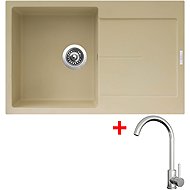 Sinks Ultima 790 Sahara + Arco all stainless steel - Kitchen Sink and Tap Set