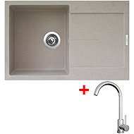 Sinks Ultima 790 Avena + Arco all stainless steel - Kitchen Sink and Tap Set