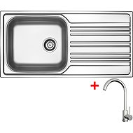 Sinks Star 1000 XXL + Arco all stainless steel - Kitchen Sink and Tap Set
