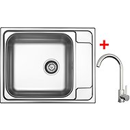 Sinks Grand 630 + Arco all stainless steel - Kitchen Sink and Tap Set