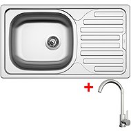Sinks Classic 760 + Arco all stainless steel - Kitchen Sink and Tap Set