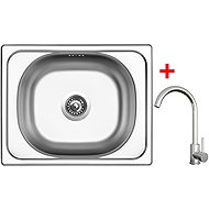 Sinks Classic 500 + Arco all stainless steel - Kitchen Sink and Tap Set
