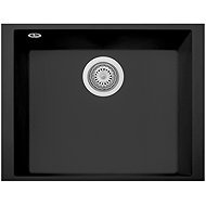 SINKS Cube 490U Nanoblack for bottom mounting - Granite Sink