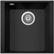 SINKS Cube 340U Nanoblack for bottom mounting - Granite Sink