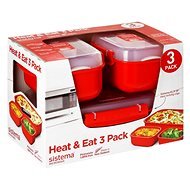 Sistema Heat and Eat 3 Pack - Tárolóedény