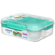 Sistema 1,65 Liter Bento Lunch To Go Box - Minty Teal - Dose
