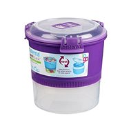 Sistema Lunch Stack To Go Purple Online 965ml (3) - Storage Jar