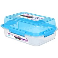 Sistema Lunch Stack Rectangle To Go Blue Online 1.8l  (4) - Storage Jar