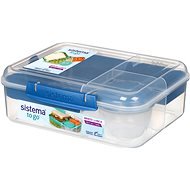 SISTEMA 1.65L Bento Lunch To Go, Blue Online Range - Snack Box