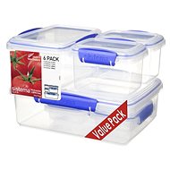 Sistema 6 Pack Starter Clip It - Food Container Set