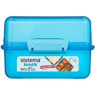 Sistema Lunchbox mit 2 Fächern 1,4 l, blau - Lunchbox