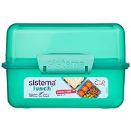 Sistema Lunch box with 2 compartments 1,4 l, green - Lunch Box