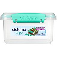 Sistema Lunch box with cutlery 1,2 l, mint - Lunch Box