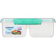 Sistema Four-compartment box 1,7 l, mint - Lunch Box