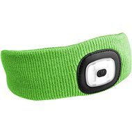 SIXTOL 45lm, Rechargeable, USB, Universal Size, Fluorescent Green - Headband