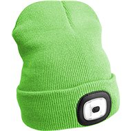 SIXTOL 45lm, Rechargeable, USB, Universal Size, Fluorescent Green - Work Hat