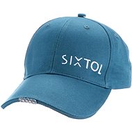 SIXTOL Cap with LED light B-CAP 25lm, rechargeable, USB, universal size, blue - Baseball Cap