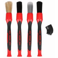 SIXTOL Set of precision brushes with interchangeable attachments for car cleaning CAR DETAILING BRUS - Detailing Brush